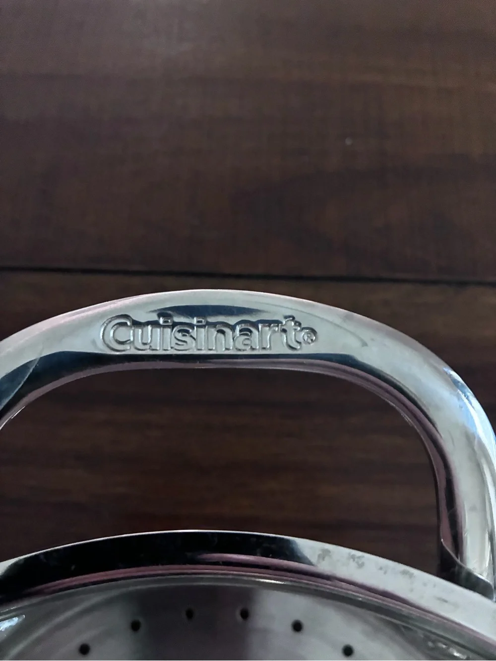 Cuisinart Stainless Steel Steamer Insert 7116-18S EUC.  Condition is Pre Owned.